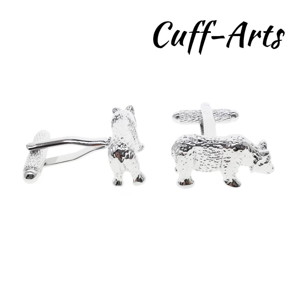 Herren Manschettenknöpfe Bär Manschettenknöpfe für Männer Gemelos Les Boutons De Manchette durch Cuffarts C10602