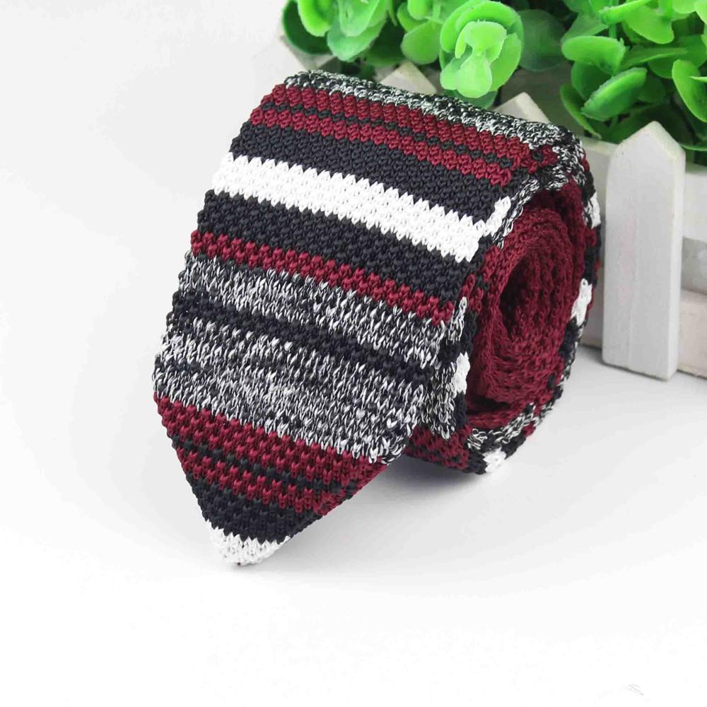 Neue Stil, , männer Bunte Krawatte stricken Gestrickte Krawatten Krawatte Normale Dünne Klassische Gesponnene Cravate Schmale Krawatten: 12