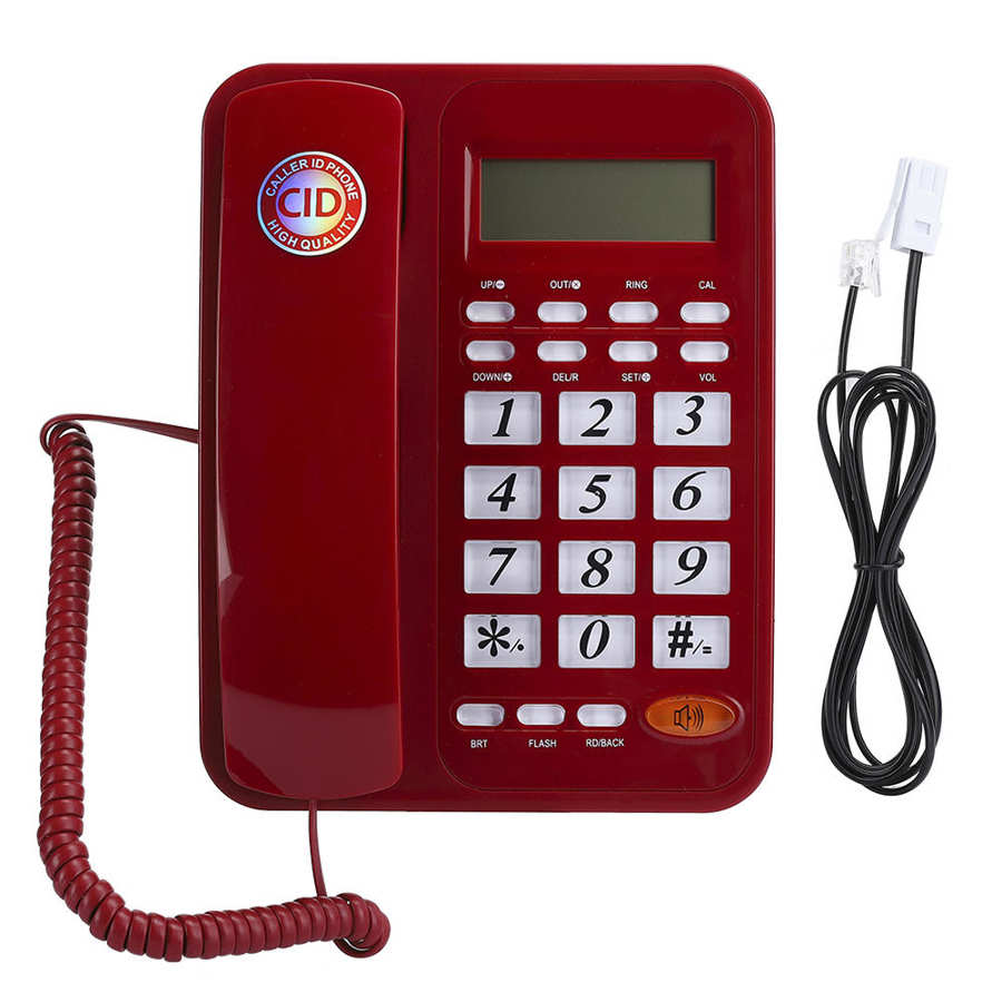 KX-T8005CID Desktop Snoer Vaste Telefoon Met Luidspreker En Caller Id Voor Home Office