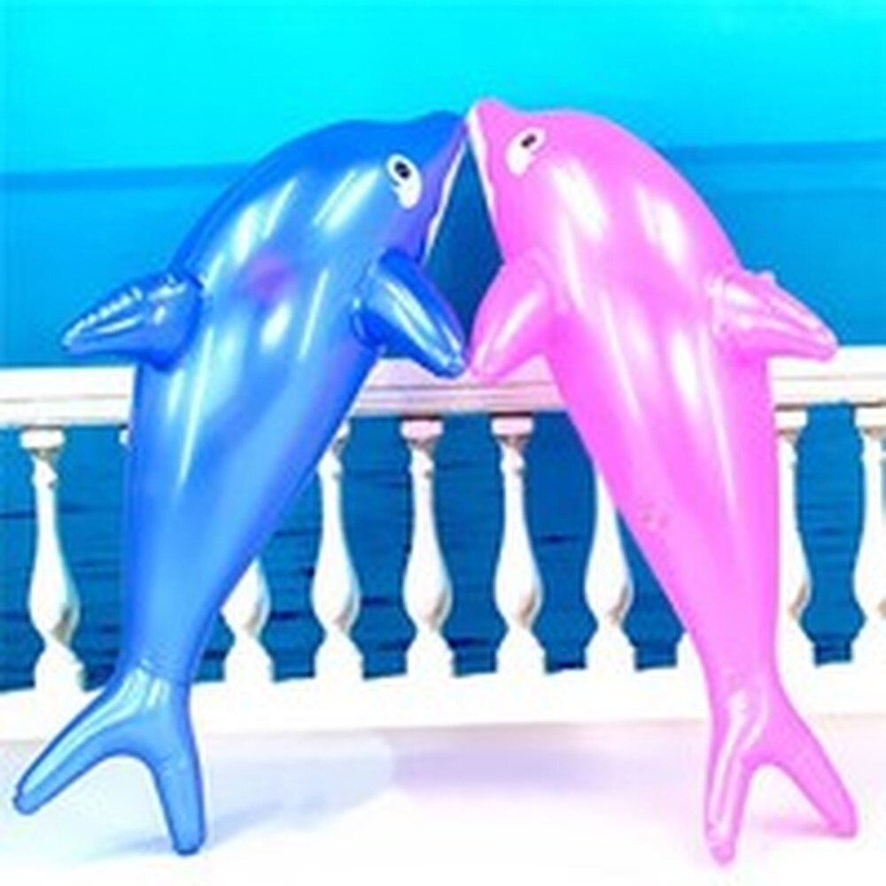 Kinderen Opblaasbare Dolfijn Speelgoed PVC Opblaasbare Dier Opblazen Zwembad Speelgoed Voor Kids Fun