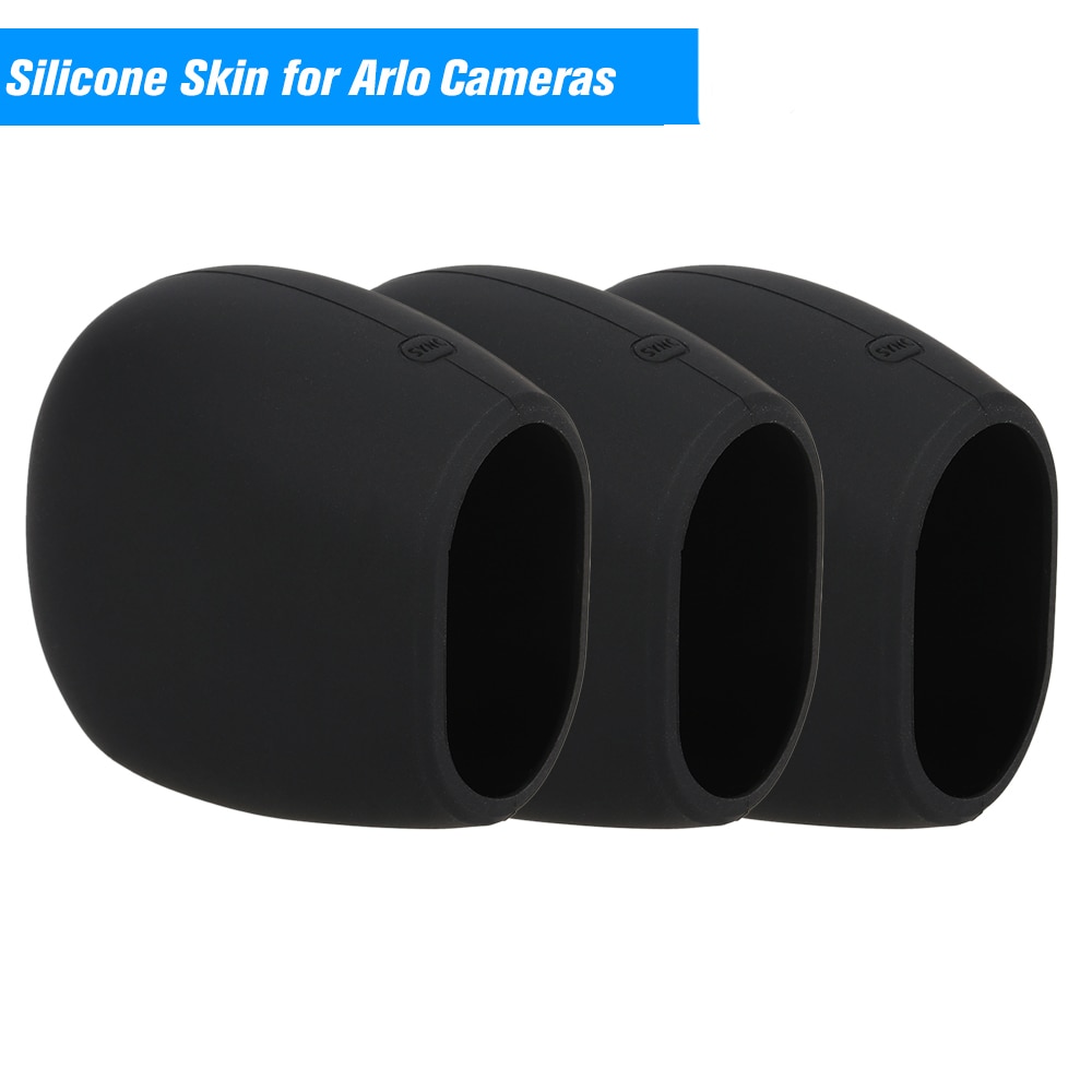 3 Stks/partij Camera Case Silicone Skin Voor Arlo Camera Beveiliging Weerbestendig Uv-Bestendig Case