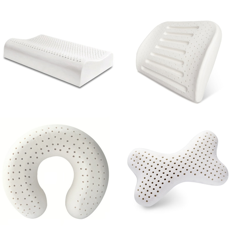 SB Natural latex pillow Cervical spine repair Memory Foam Pillow Comfortable Women Neck Head Care Health Orthopedic Pillow