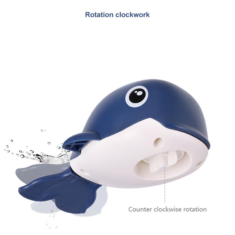 Bad Speelgoed Spuiten Water Walvis Speelgoed Drijvende Roterende Fontein Bad Douche Badkamer Speelgoed 1 Pc