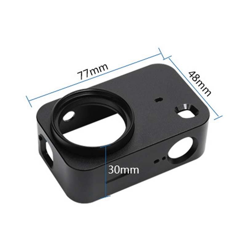 Camera Frame Case with Lens Cap Protector & 37mm UV Filter for Mijia Mini 4K