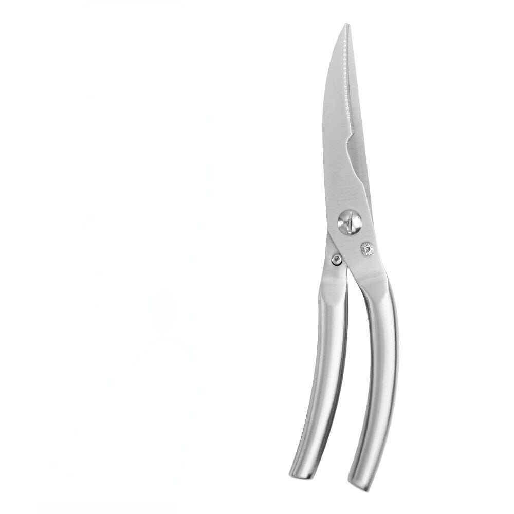 1pcs Strong Knives Kitchen Stainless Steel Poultry Fish Chicken Bone Scissors Kitchen Gadgets Chef Japanese Knife Cooking: Semi-Auto steel K2