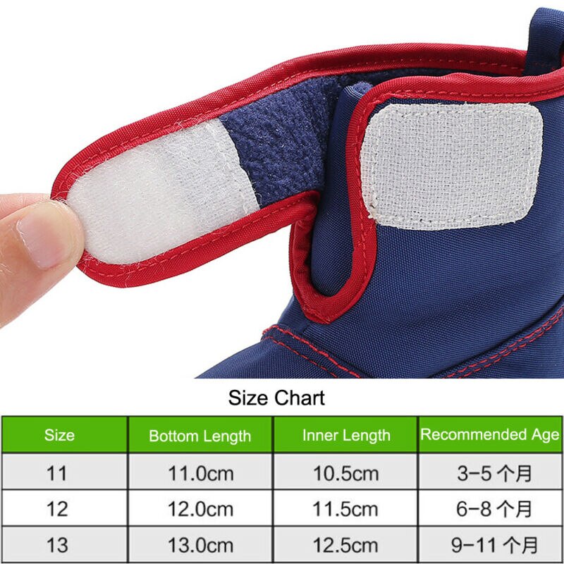 Emmababy botas de nieve Zapatos para bebé niñas niños botas de nieve zapatos de cálidos interior de felpa bebé botas, zapatos para niños pequeños mocasines