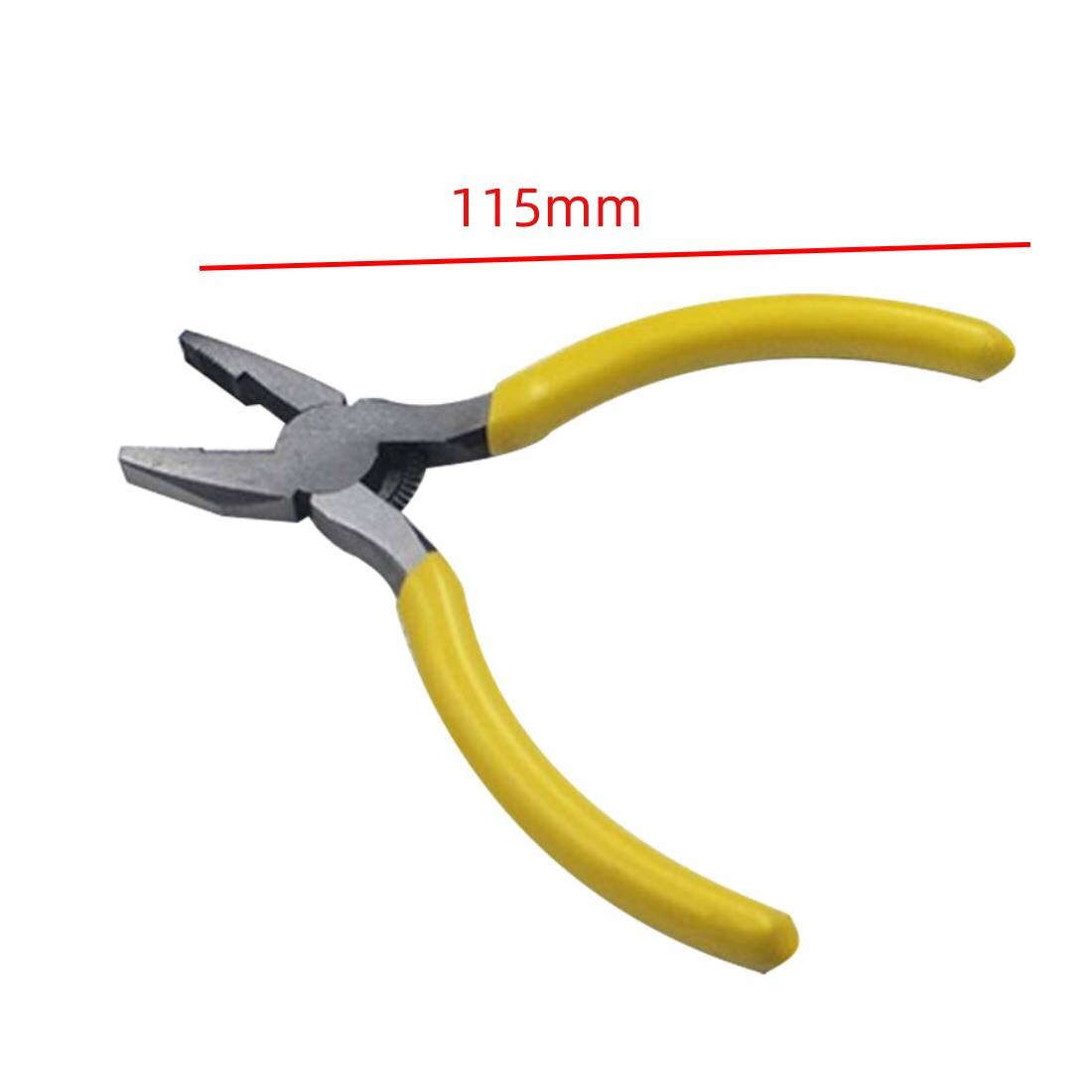Hand Tools 8 Choices Long Round Nose Pliers Wire Crimping Cable Cutters for Jewellery Making Beading Pliers Tools Kit: Wire Plier andTeeth 
