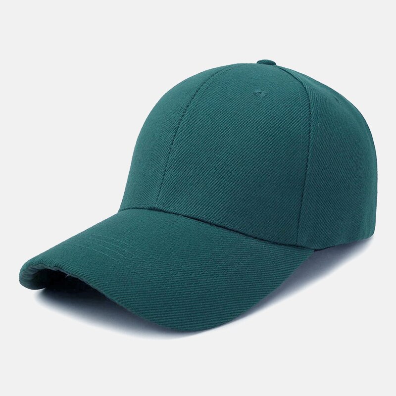 Verstelbare Sport Caps Vrouwen Mannen Hoed Gebogen Zonneklep Licht Boord Effen Kleur Baseball Outdoor In Zomer