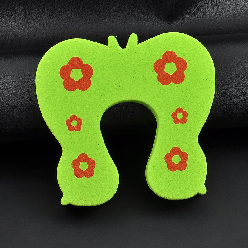 2Pcs Kids Baby Cartoon Animal Jammers Stop Edge & Corner for Children Guards Door Stopper Holder lock Safety Finger Protector: Butterfly