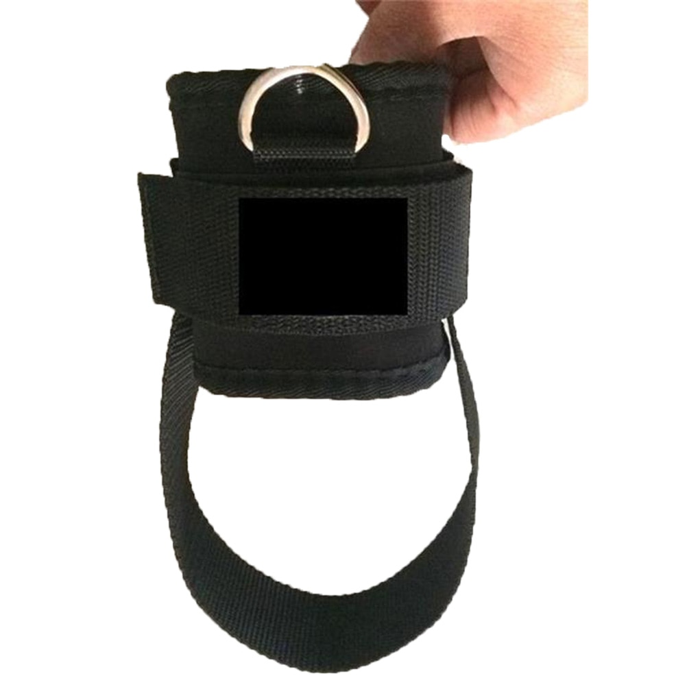 Lanière cheville rembourrée pour anneaux en D pour exercices de gymnastique, appareils de câble, exercices pour les fesses et les jambes, 2 pièces