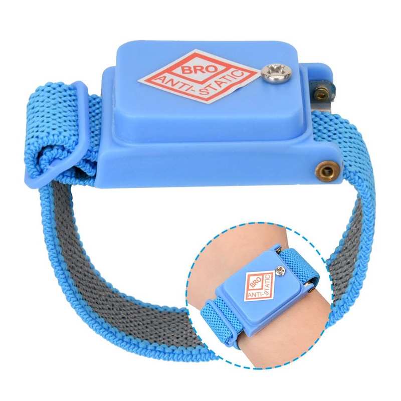 Cordless Anti Static Bracelet Electrostatic ESD Discharge Cable Adjustable Band Wrist Strap Weight Approx. 17g Bracelet