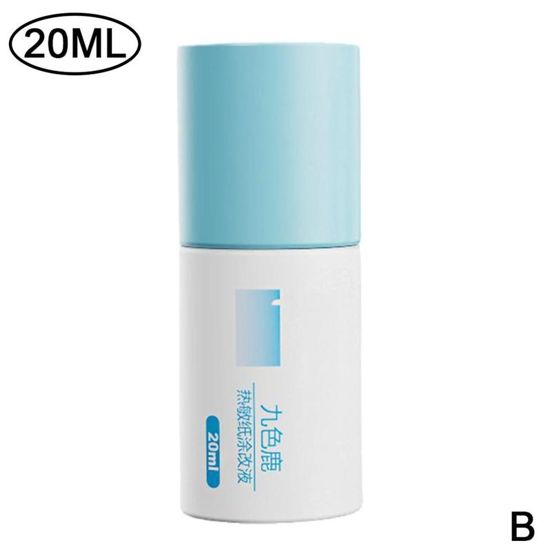 20ml Privacy Guard Thermal Paper Privacy Eraser Identity Security Stamp Stationery For Home Office Desk L8q2: 20ml