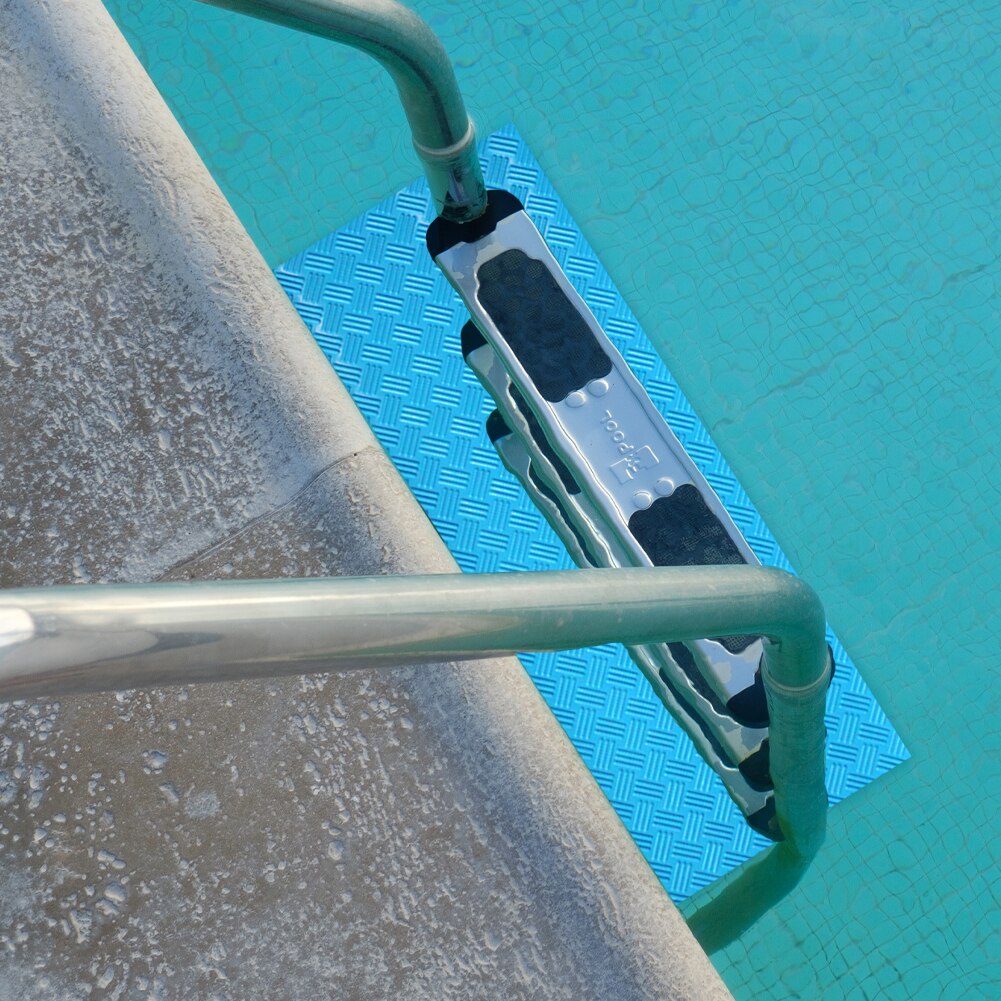 Swimming Pool Ladder Mat Liner Pad Non Slip Safety Cropped Cushion Protective Rubber Strong Adsorption Capacity Wear-resistant