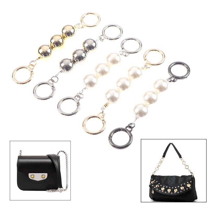 Bag Chain Strap Extender Imitatie Pearl Bead Vervanging Ketting Band Voor Purse Clutch Handtas