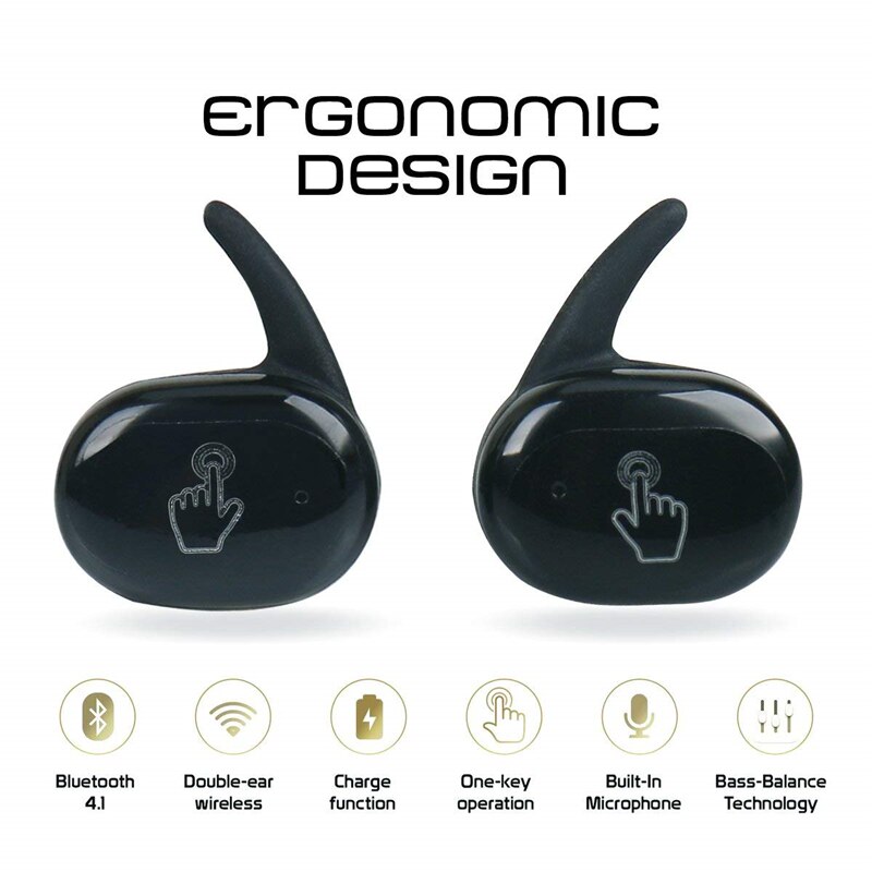 Y30 Bluetooth Draadloze Oortelefoon 5.0 Sport Headset Noise Cancelling Stereo Geluid In-Ear Voor Xiaomi Iphone Android Ios Mobiele telefoon