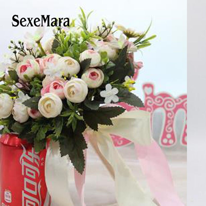 purple light green pink Blue Ivory Yellow wedding flower wedding bouquet