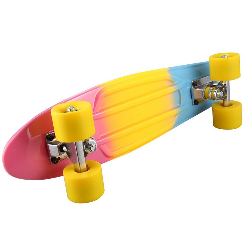 Annonce -22 tommer mini skate board til børn 22 tommer grafisk retro board barn skateboard cruiser