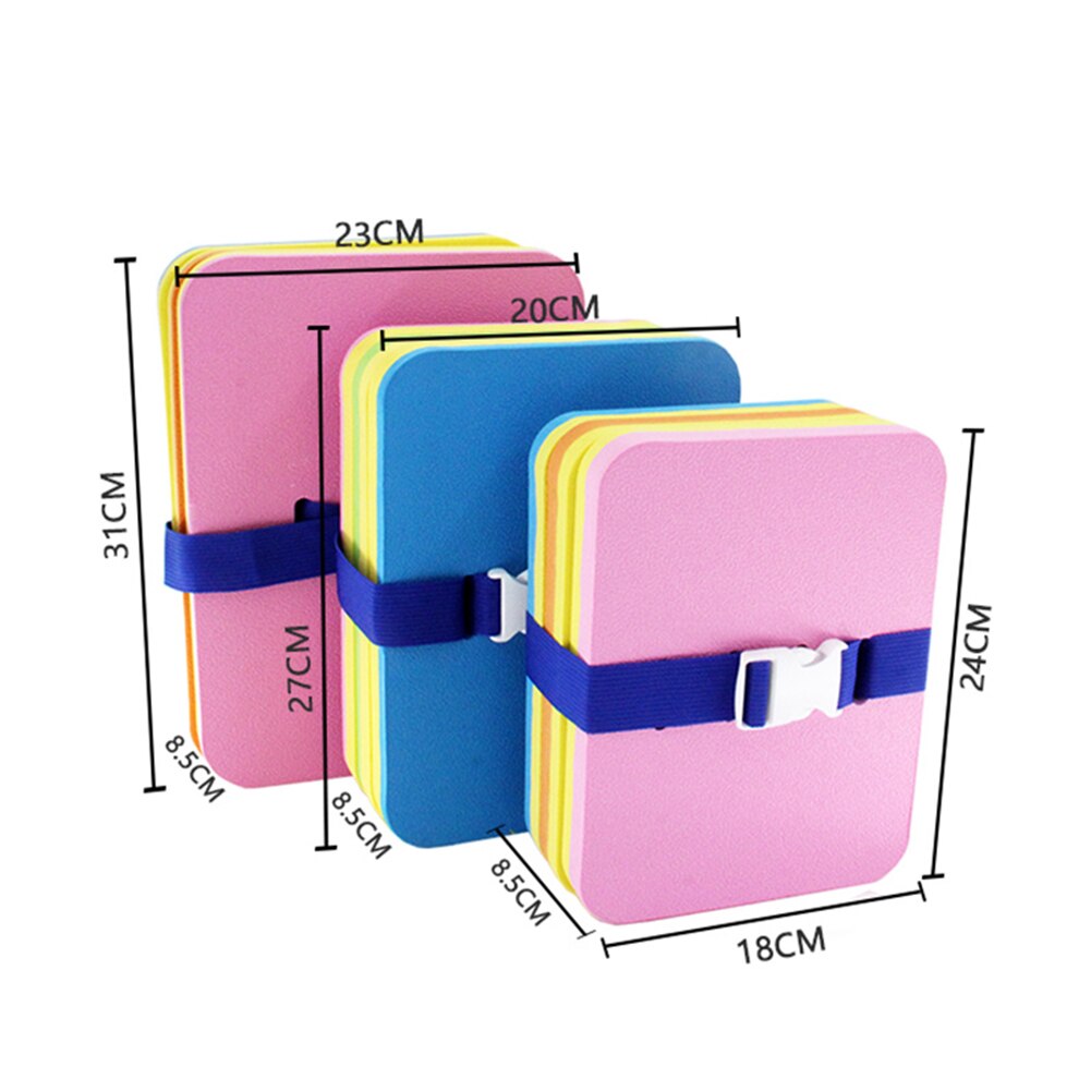 Gürtel Bord Schwimmbad Ausbildung Aids Kickboard Leichte EVA Schwimmen Zurück Schwimm Sommer Aufblasbare Schwimm Reihe