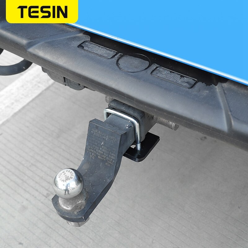 Tesin Auto U-Bolt Zware Anti-Rammelaar Stabilizer Hitch Tightener Lock Down Tow Klem Geschikt Voor alle Haak Openingen