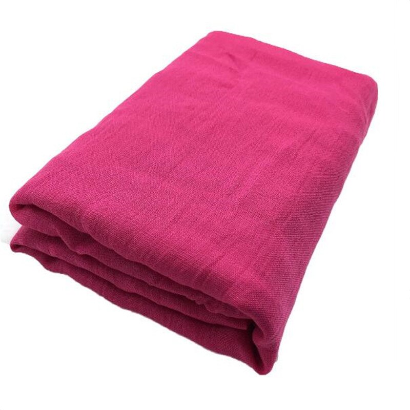 Pasgeboren Fotografie Props Zuigeling Kostuum Outfit 180Cm Lange Katoenen Zachte Foto Wrap Bijpassende Baby Foto Props Fotografia: 9 rose red