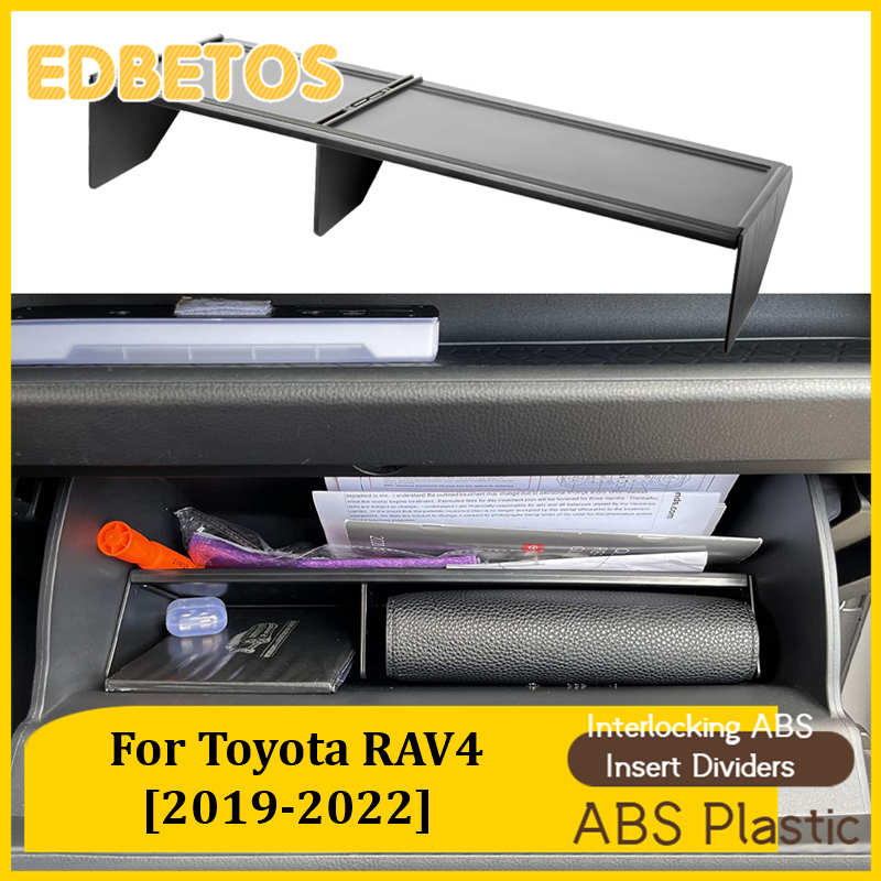 Center Console Organizer For Toyota RAV4 XA50 2022 Center Console Storage Box Organizer Tray Interior Accessories