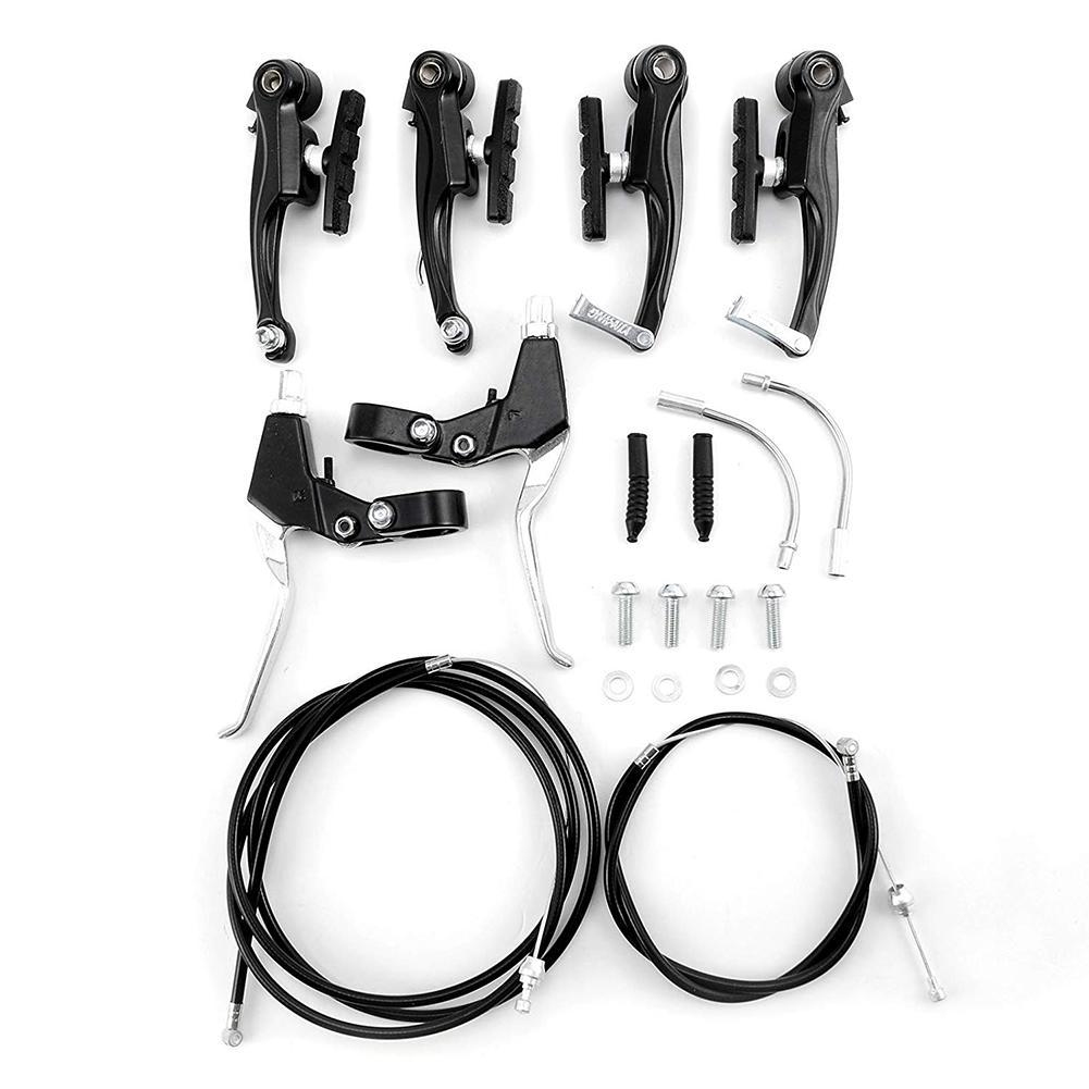 V Brake Set Stainless Steel MTB Mountain Bicycle Bike Aluminum Alloy V Brake Set Kit Bike Parts Bicycle Accessories magura