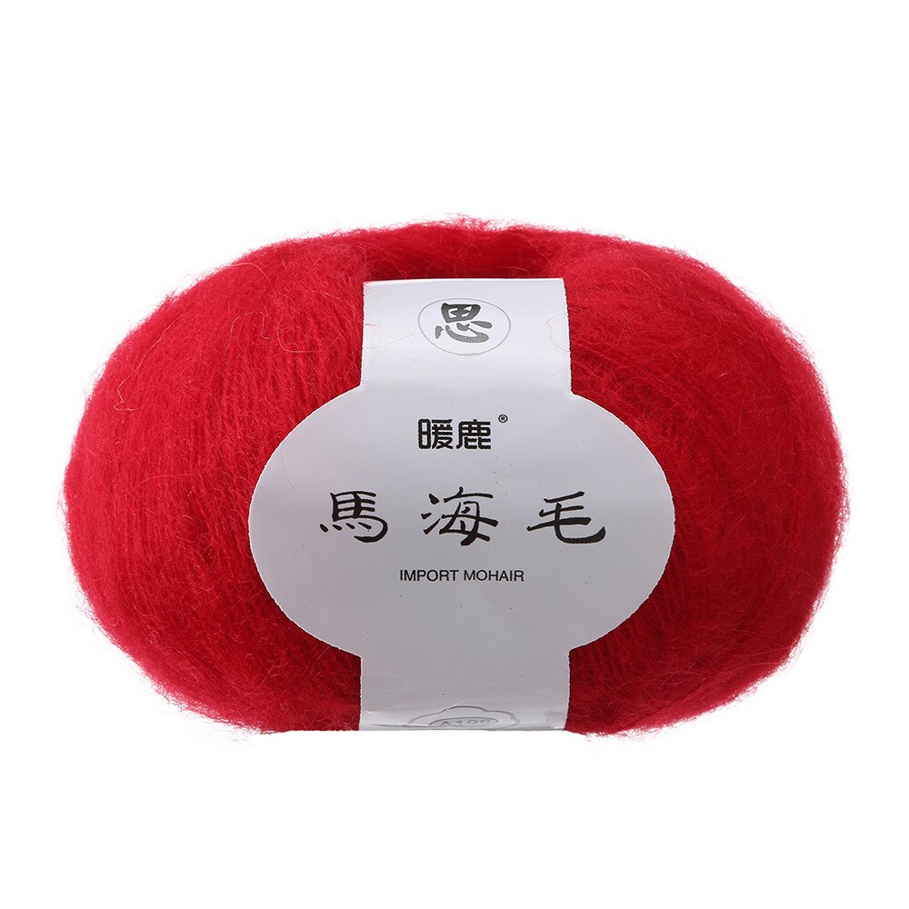 Mohair fil pas cher fil à tricoter doux Mohair tricot laine fil bricolage châle écharpe Crochet fil fournitures pour tricoter pull chaussette: K