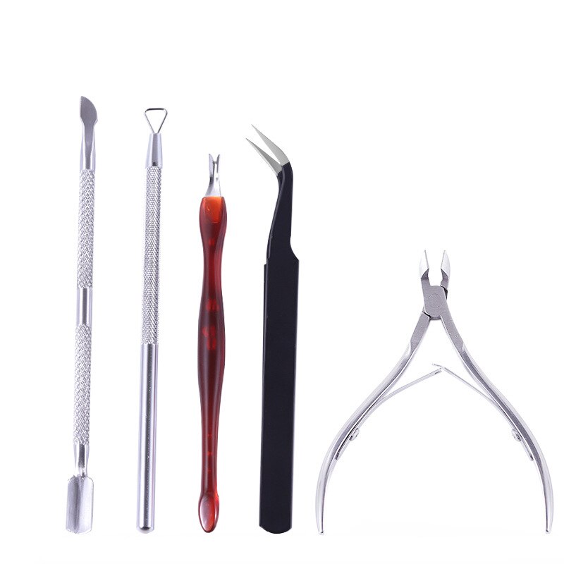 Nail Art Tool Set Salon Nail Kit Fix De Vingernagels Borstel: 02