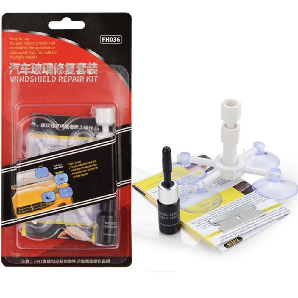 1pcs DIY Windshield Repair Curing Glue Kit Car Windshield Repair Resin Kit Auto Glass Crack Restore Tool Car Window Curing Glue