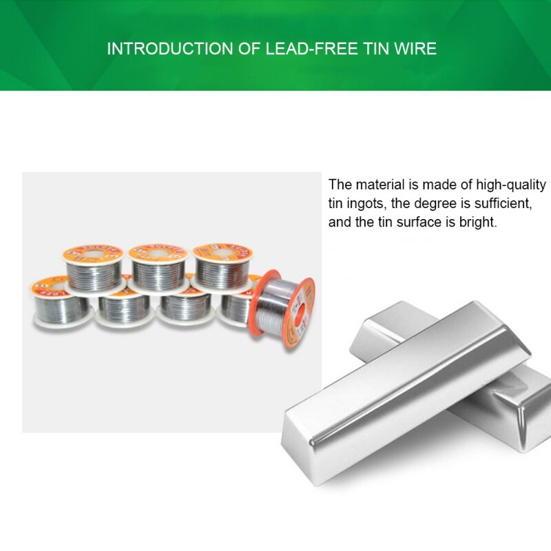 Welding Wires Tin lead 30g Rosin Core Solder Wire 0.3mm 0.4mm 0.5mm 0.6mm 0.8mm 1.0mm Flux Reel Welding Line Welding Tools