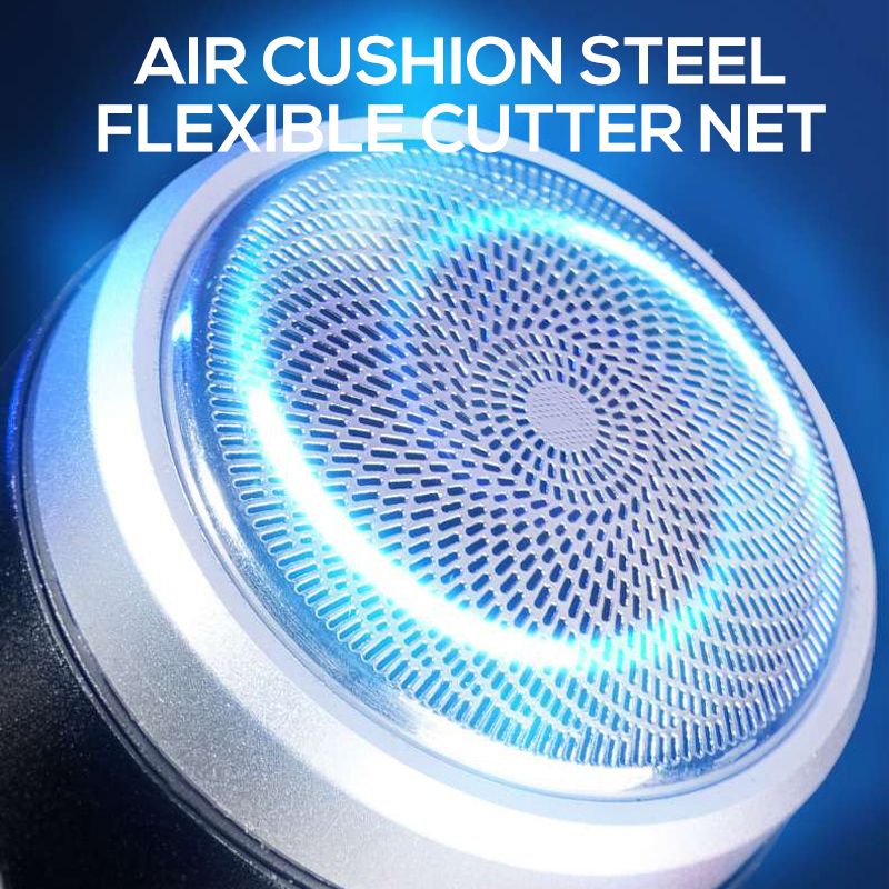 Il rasoio elettrico da uomo è facile da smontare e pulire, e il Schermo di alimentazione a portato può essere trasportato facilmente e facilmente.