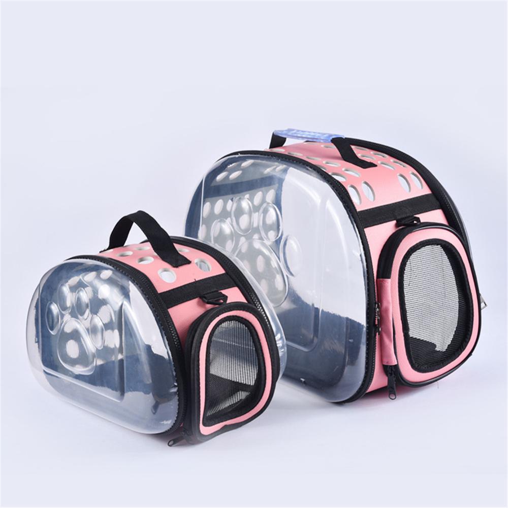 Opvouwbare Cat Carrier Bag Opvouwbare Outdoor Reizen Kitten Kooi Katten Rugzak Kleine Huisdier Draagtas Handtas Huisdieren Benodigdheden