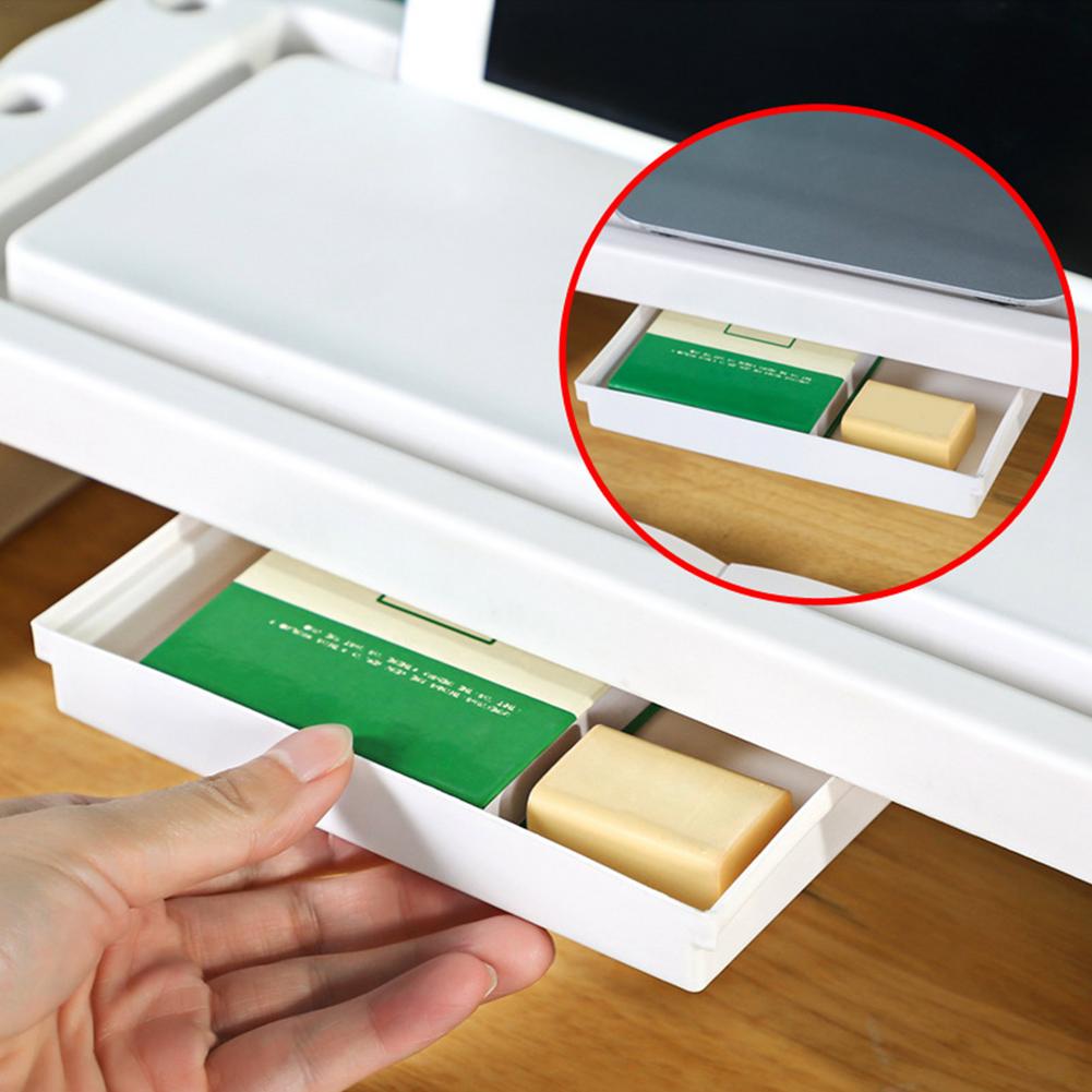 Monitor Stand Riser Support Keyboard And Mouse Storage Desk Computer Universal Desktop Holder Bracket Organizer For PC Laptop