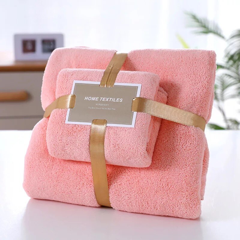 24 Kleuren Coral Fleece Absorberende Haar Zwemmen Gezicht Hand Badhanddoek Sets Microvezel Handdoeken Badkamer Handdoeken Microfiber Handdoek Set: M