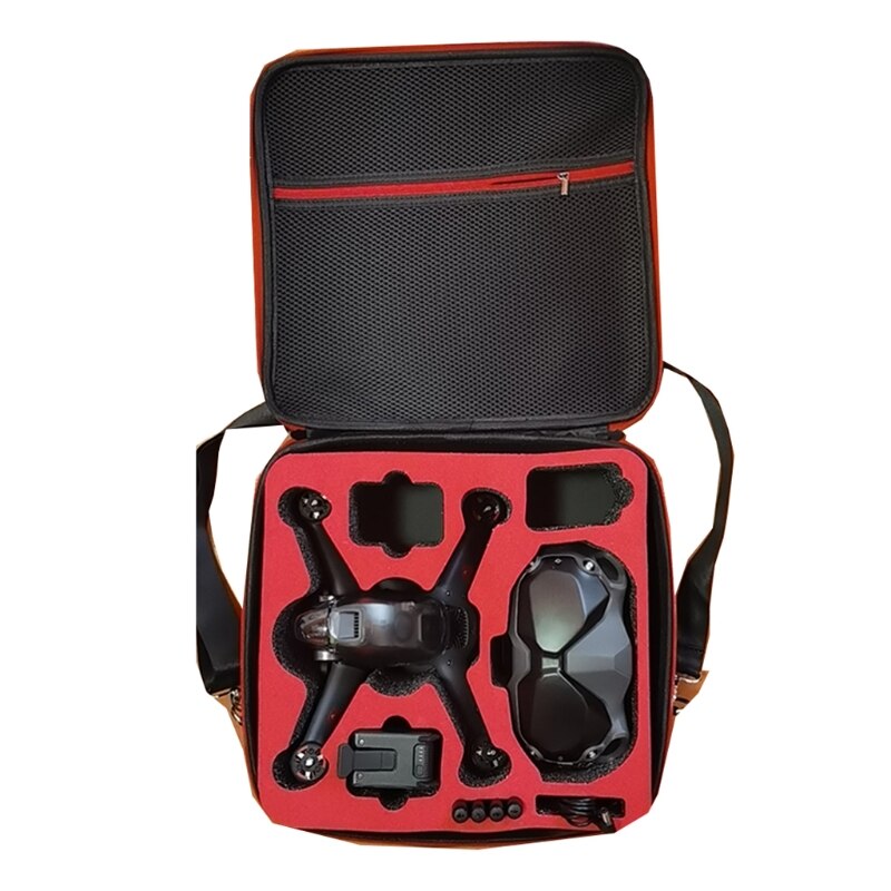 Schokbestendig Waterdichte Nylon Opbergtas Reizen Draagtas Beschermende Doos Voor D-JI Fpv Bril V2/Fpv Combo Drone H052