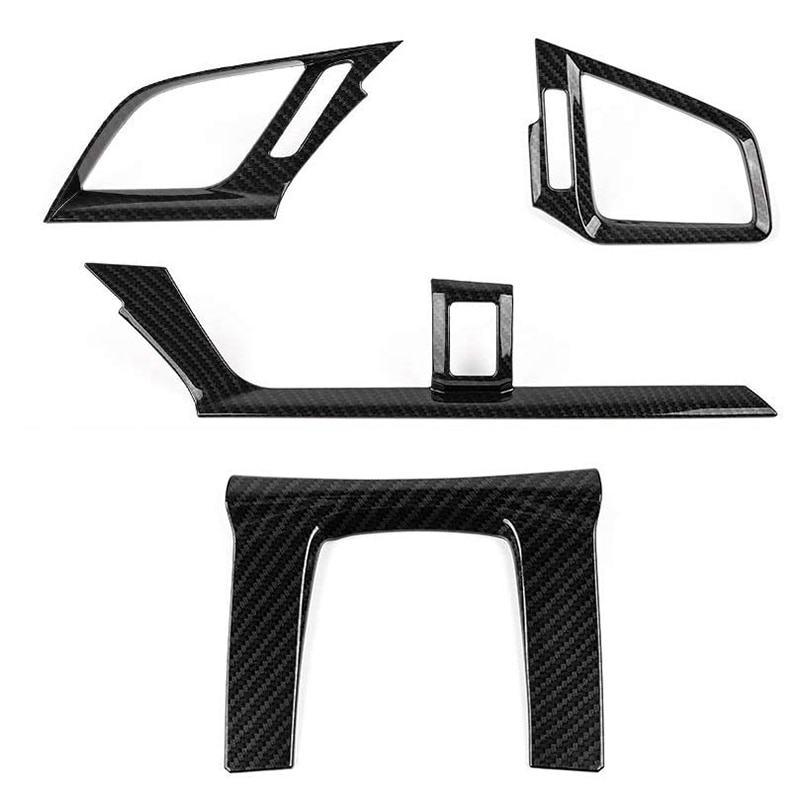 YIWANG Koolstofvezel Stijl ABS Chroom Center Console Decoratie Strip YIWANG Koolstofvezel Stijl ABS Chroom Center Console Decoratie Strip