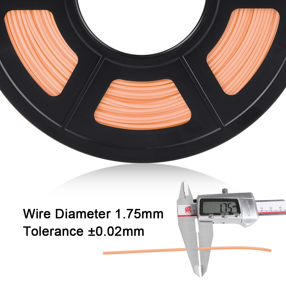 1Kg Filament 2.2lbs 1.75Mm Tolerantie +-0.02Mm Pla 3D Printer Filament Voor 3D Printer Plastic Milieuvriendelijke, niet-giftig Materiaal