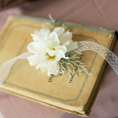 JaneVini Ronde Bruiloft Krans Bruidsboeketten Roze Kunstmatige Bloemenmand Bruid Boeket Bruidsmeisje Zijde Bloem Boeket Klopper