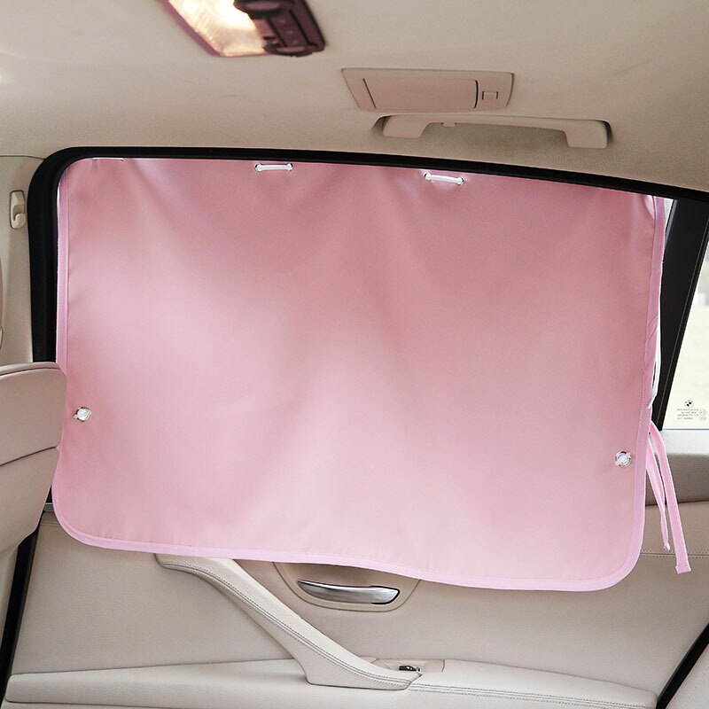 Car Side Window Curtain Car Window Shield Sliding Mesh Car Curtain Anti Heat Sun UV Protector Cover