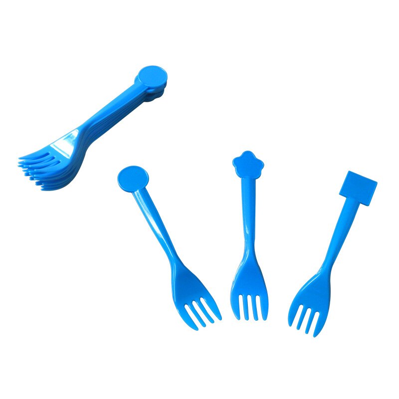 Cute Pasture Cow Theme Party Paper Plate Cup Flag Napkin Balloon Thankgiving Birthday Wedding Party Decor Supplies: Forks 10pcs