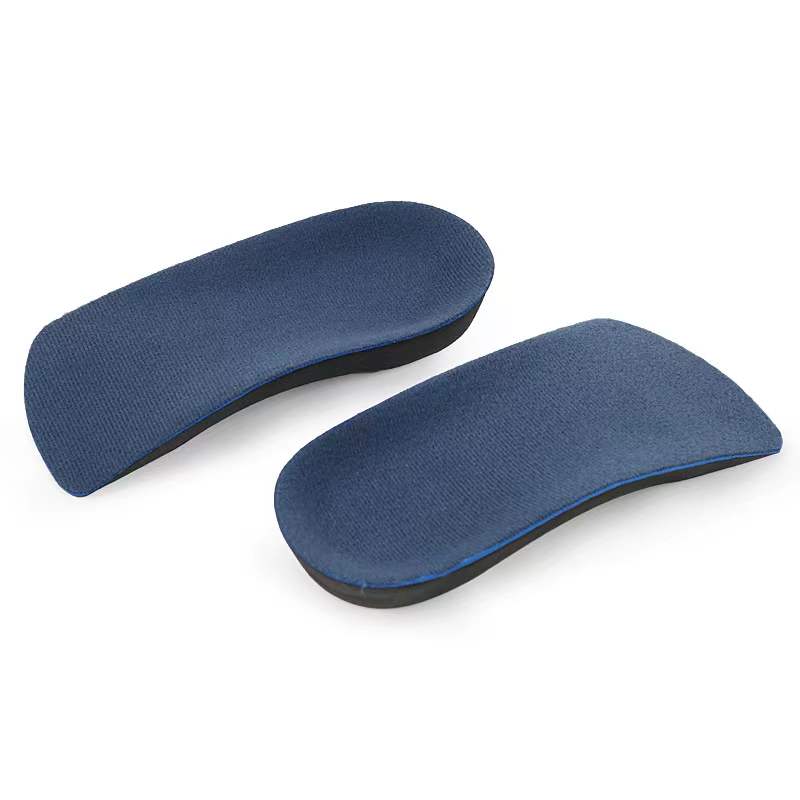 EVA flanelle semelle intérieure correction pied plat sports et loisirs pleine pad unisexe soutien de la voûte plantaire absorbant la transpiration respirant demi-coussin