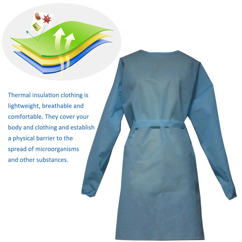 Video's over Wat is Wegwerp Persooijke Beschermende Tie on/ Haak & Lussurgical Gown SMS40GSM M-XXL