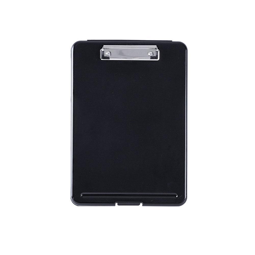 File Storage Box A4 writing tablet with pen slot file plate clamp For Office School Paper Archive Organize