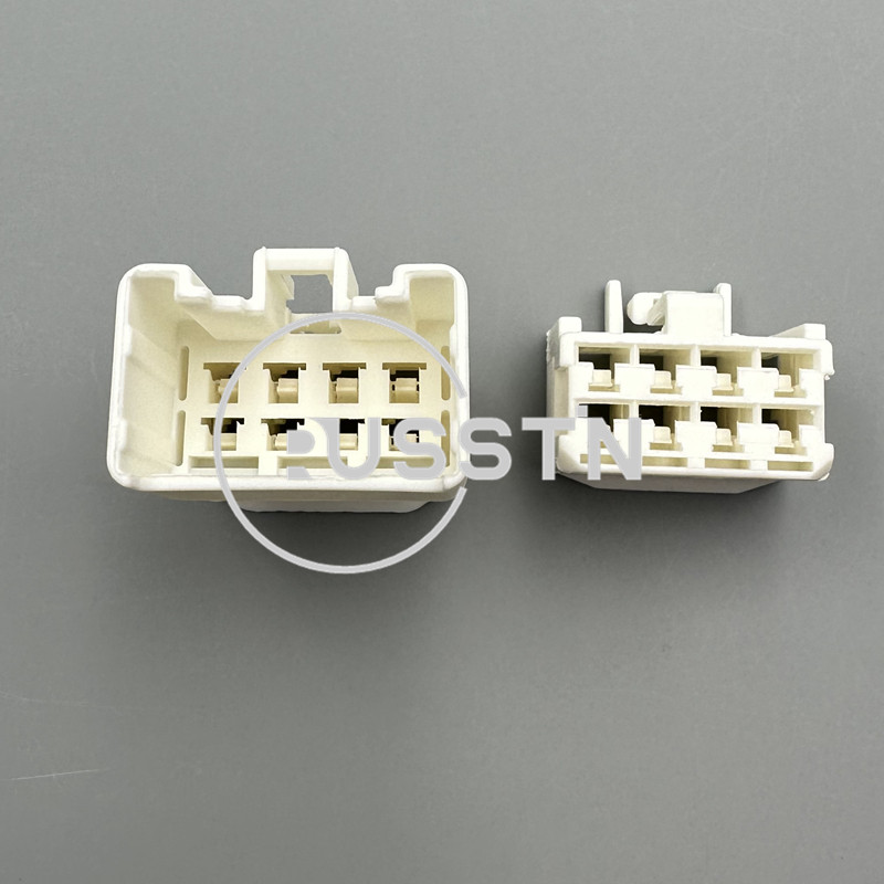 1 Set 8 Pin Automotive Unsealed Socket AC Assembly Plastic Housing Male Female Wiring Harness Connector 90980-11615