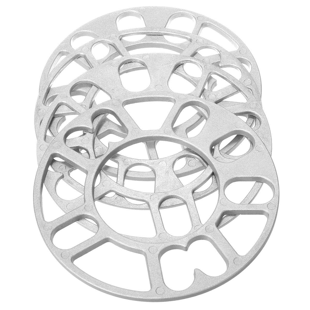 Mayitr 4 stk legeret aluminium 3mm 5mm hjul afstandsstykker shims plade 4 5 studs til 4 x 100 4 x 114.3 5 x 100 5 x 108 5 x 114.3 5 x 120