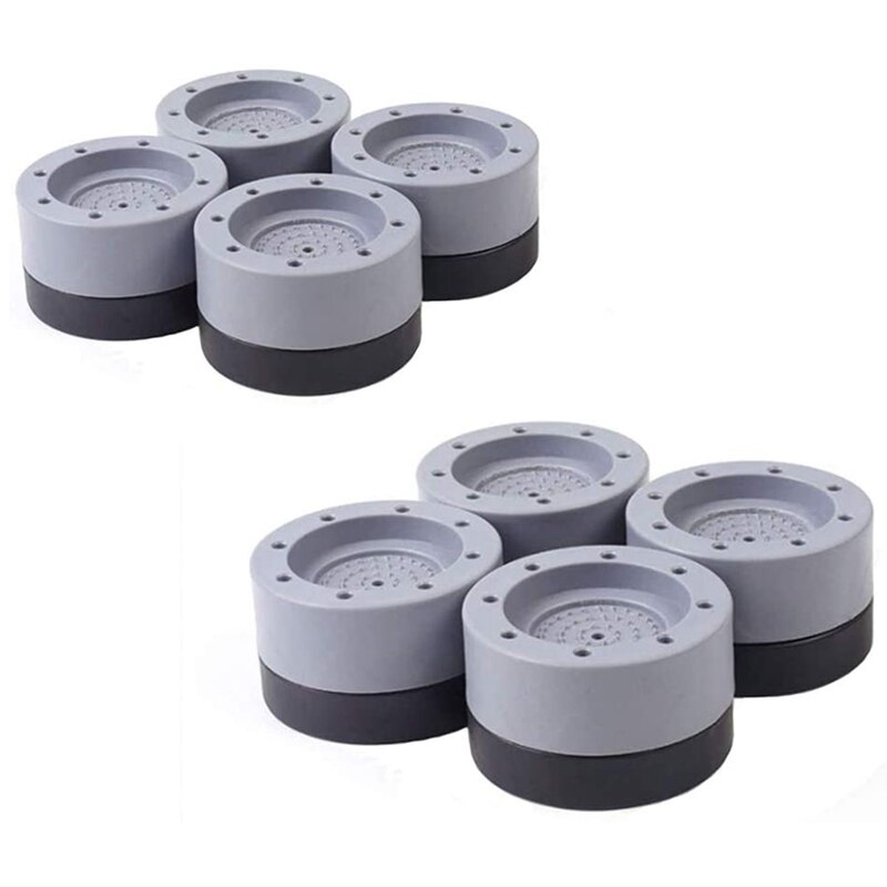 Shock and Noise Cancelling Washing Machine Support,Washer and Dryer Anti-Vibration Pads,Washing Machine Foot Pads: Default Title