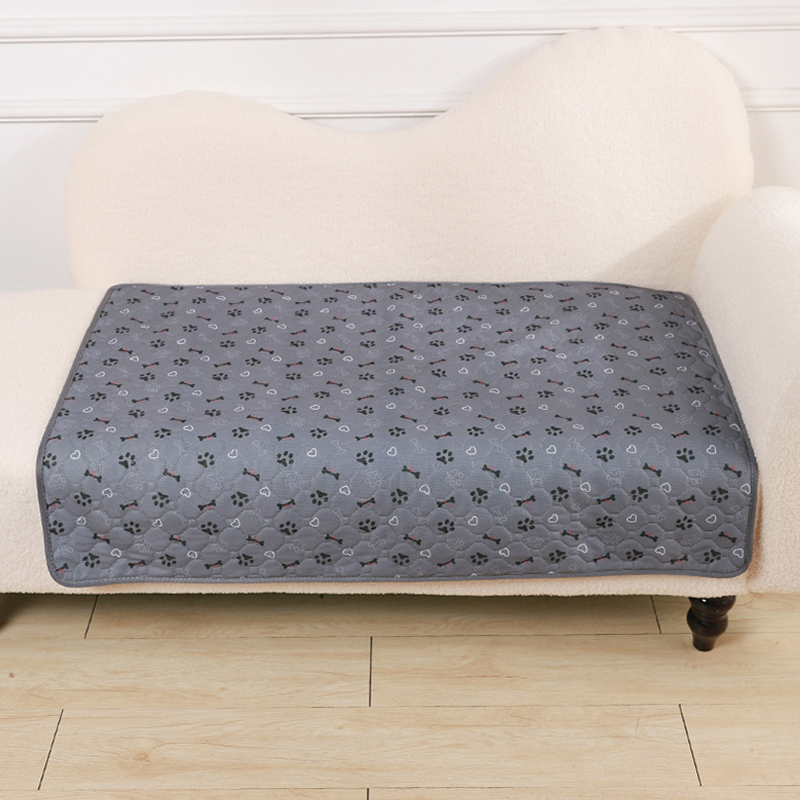 Reusable Dog Pee Pads Washable Dog Pet Diaper Mat Waterproof Puppy Cat Training Diaper Mat Pet Supplies: XXXL / Chocolate