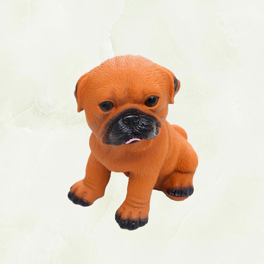 1Pc Versiering Chic Creatieve Stijlvolle Mode Adorble Hond Desktop Ornament Simulatie Hond Desktop Versiering Hond Ornament Liefde