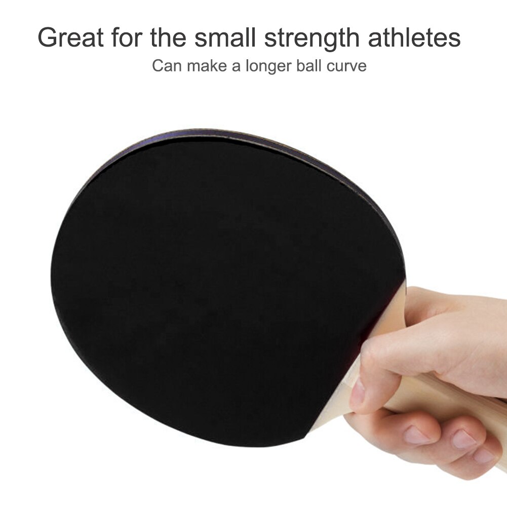 Tafeltennisbatje rubbers noppen in pingpongbathoes beginner gevorderde speler trainingsaccessoires
