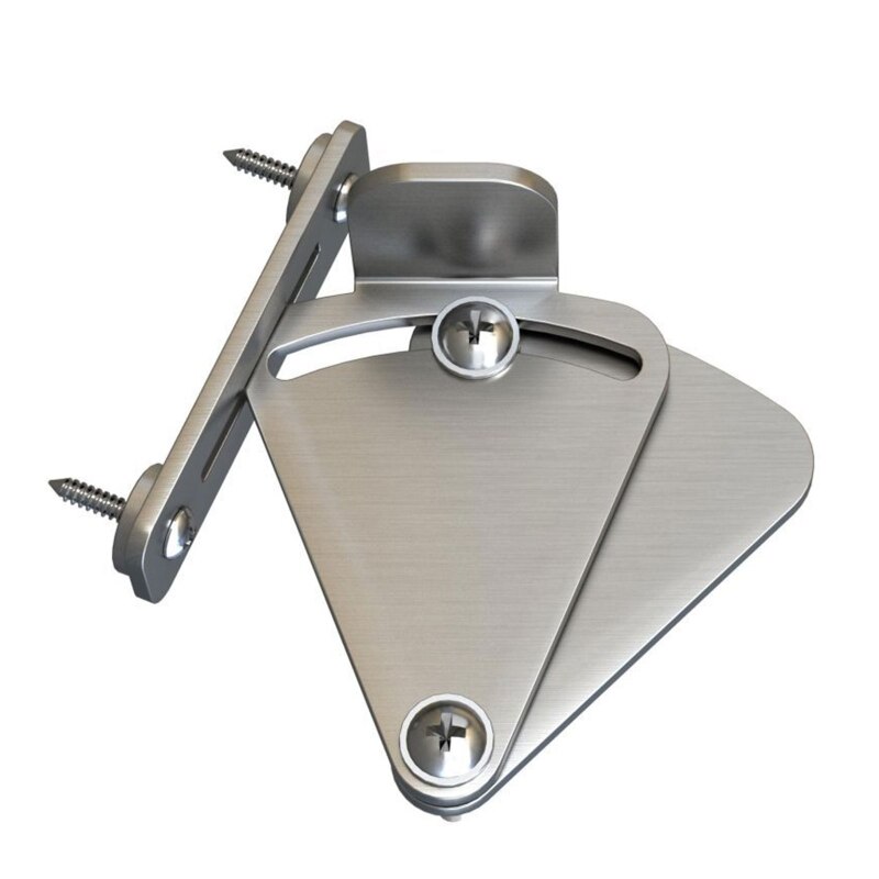 Barn Door Lock Replacement Wooden Sliding Door Lock Indoor Curved Door Buckle Hasp Door Accessories Easy to Use